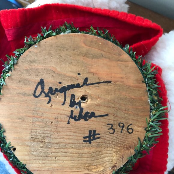 Hand-crafted Santa Claus with felt material - Picture 5 of 5